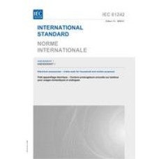 IEC 61242 Amd.1 Ed. 1.0 b:2008 IEC 61242 Amd.1 Ed. 1.0 b:2008