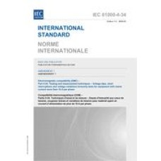 IEC 61000-4-34 Amd.1 Ed. 1.0 b:2009 IEC 61000-4-34 Amd.1 Ed. 1.0 b:2009