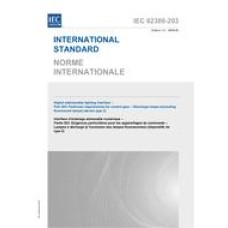 IEC 62386-203 Ed. 1.0 b:2009 IEC 62386-203 Ed. 1.0 b:2009