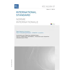 IEC 61169-37 Ed. 1.0 b:2007 IEC 61169-37 Ed. 1.0 b:2007