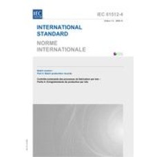 IEC 61512-4 Ed. 1.0 b:2009 IEC 61512-4 Ed. 1.0 b:2009
