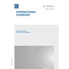 IEC 60958-3 Ed. 3.1 en:2009 IEC 60958-3 Ed. 3.1 en:2009