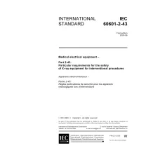 IEC 60601-2-43 Ed. 1.0 en:2000 IEC 60601-2-43 Ed. 1.0 en:2000