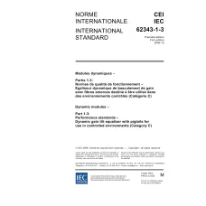 IEC 62343-1-3 Ed. 1.0 b:2006 IEC 62343-1-3 Ed. 1.0 b:2006