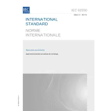 IEC 62550 Ed. 1.0 b:2017