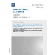 IEC 61558-2-23 Ed. 2.0 b:2010 IEC 61558-2-23 Ed. 2.0 b:2010