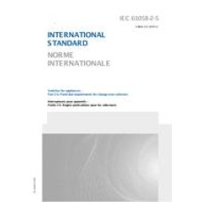 IEC 61058-2-5 Ed. 2.0 b:2010