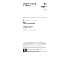 IEC 61754-9 Ed. 1.0 en:1996 IEC 61754-9 Ed. 1.0 en:1996