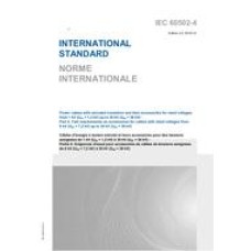 IEC 60502-4 Ed. 3.0 b:2010 IEC 60502-4 Ed. 3.0 b:2010