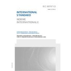 IEC 60747-15 Ed. 2.0 b:2010 IEC 60747-15 Ed. 2.0 b:2010
