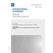IEC 61340-4-7 Ed. 1.0 b:2010 IEC 61340-4-7 Ed. 1.0 b:2010