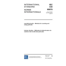IEC 60970 Ed. 2.0 b:2007 IEC 60970 Ed. 2.0 b:2007