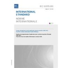 IEC 61970-301 Ed. 3.0 b:2011 IEC 61970-301 Ed. 3.0 b:2011