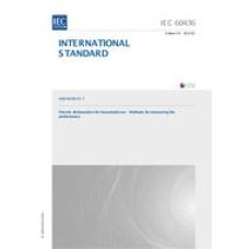 IEC 60436 Amd.2 Ed. 3.0 en:2012 IEC 60436 Amd.2 Ed. 3.0 en:2012