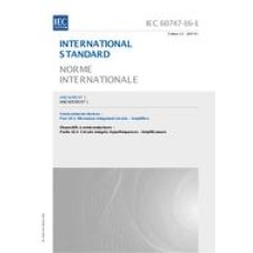 IEC 60747-16-1 Amd.1 Ed. 1.0 b:2007 IEC 60747-16-1 Amd.1 Ed. 1.0 b:2007