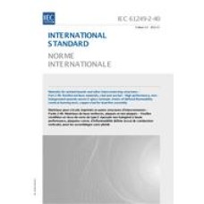 IEC 61249-2-40 Ed. 1.0 b:2012 IEC 61249-2-40 Ed. 1.0 b:2012