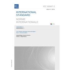 IEC 60947-2 Amd.2 Ed. 4.0 b:2013 IEC 60947-2 Amd.2 Ed. 4.0 b:2013