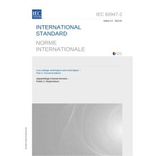IEC 60947-2 Ed. 4.2 b:2013 IEC 60947-2 Ed. 4.2 b:2013