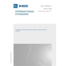 IEC 62860-1 Ed. 1.0 en:2013 IEC 62860-1 Ed. 1.0 en:2013