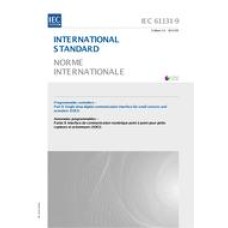 IEC 61131-9 Ed. 1.0 b:2013 IEC 61131-9 Ed. 1.0 b:2013