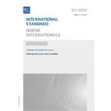 IEC 62522 Ed. 1.0 b:2014