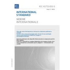 IEC 61753-031-3 Ed. 1.0 b:2009