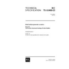 IEC 61400-23 Ed. 1.0 en:2014