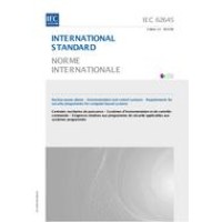 IEC 62645 Ed. 1.0 b:2014