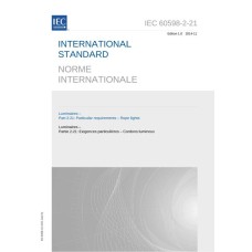 IEC 60598-2-21 Ed. 1.0 b:2014 IEC 60598-2-21 Ed. 1.0 b:2014