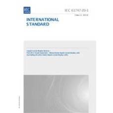 IEC 61747-20-1 Ed. 1.0 en:2015 IEC 61747-20-1 Ed. 1.0 en:2015