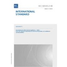IEC 60335-2-40 Amd.1 Ed. 5.0 en:2016 IEC 60335-2-40 Amd.1 Ed. 5.0 en:2016