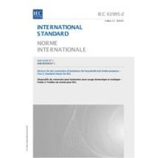 IEC 61995-2 Amd.1 Ed. 1.0 b:2016 IEC 61995-2 Amd.1 Ed. 1.0 b:2016