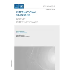 IEC 60086-3 Ed. 4.0 b:2016 IEC 60086-3 Ed. 4.0 b:2016