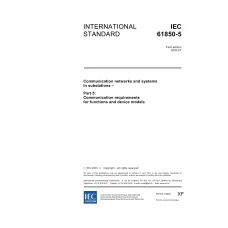 IEC 61850-5 Ed. 1.0 en:2003 IEC 61850-5 Ed. 1.0 en:2003