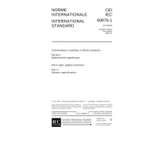 IEC 60876-1 Ed. 3.0 b:2001
