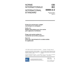 IEC 60884-2-2 Ed. 2.0 b:2006 IEC 60884-2-2 Ed. 2.0 b:2006