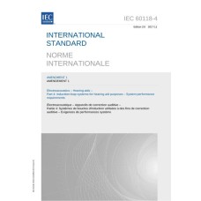 IEC 60118-4 Amd.1 Ed. 3.0 b:2017 IEC 60118-4 Amd.1 Ed. 3.0 b:2017