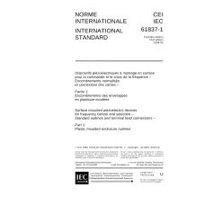 IEC 61837-1 Ed. 1.0 b:1999 IEC 61837-1 Ed. 1.0 b:1999