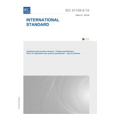 IEC 61158-6-10 Ed. 4.0 en:2019 IEC 61158-6-10 Ed. 4.0 en:2019