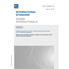 IEC 62657-2 Amd.1 Ed. 2.0 b:2019 IEC 62657-2 Amd.1 Ed. 2.0 b:2019