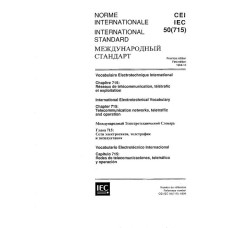 IEC 60050-715 Ed. 1.0 t:1996 IEC 60050-715 Ed. 1.0 t:1996