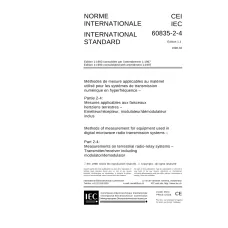 IEC 60835-2-4 Ed. 1.1 b:1998 IEC 60835-2-4 Ed. 1.1 b:1998