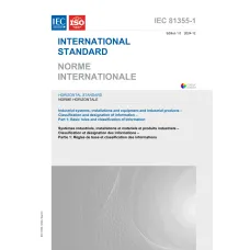 IEC 81355-1 Ed. 1.0 b:2024