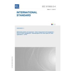 IEC 61966-2-4 Amd. 2 Ed. 1.0 en:2021 IEC 61966-2-4 Amd. 2 Ed. 1.0 en:2021