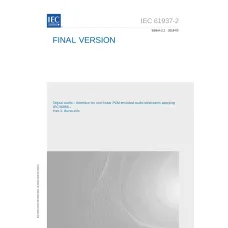 IEC 61937-2 Ed. 2.2 en:2018 IEC 61937-2 Ed. 2.2 en:2018