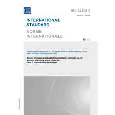 IEC 62868-1 Ed. 1.0 b:2020 IEC 62868-1 Ed. 1.0 b:2020