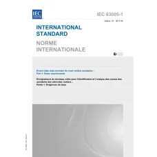 IEC 63005-1 Ed. 1.0 b:2017 IEC 63005-1 Ed. 1.0 b:2017