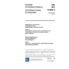 IEC 61992-3 Ed. 2.0 b:2006 IEC 61992-3 Ed. 2.0 b:2006