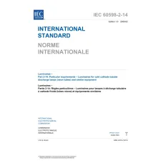 IEC 60598-2-14 Ed. 1.0 b:2009 IEC 60598-2-14 Ed. 1.0 b:2009
