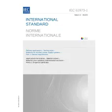IEC 62973-1 Ed. 1.0 b:2018